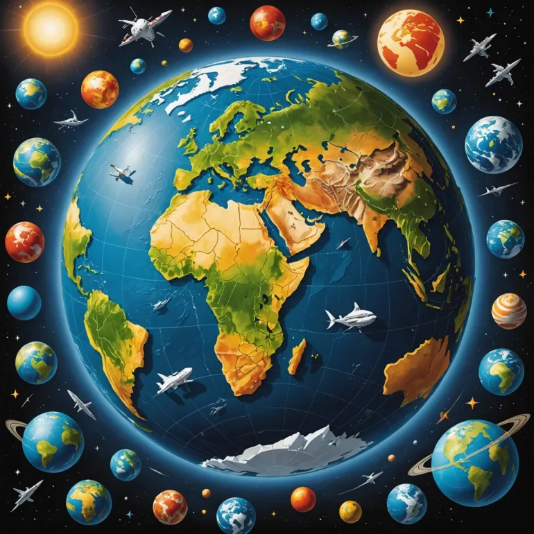 Земля: уникальный дом для жизни между континентом и океаном