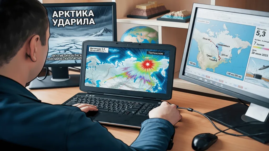 Арктика ударила. Якутия оказалась сейсмически опасной